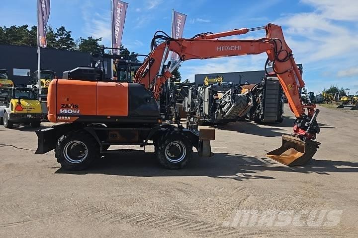 Hitachi ZX 140W-6 Bageri na kotačima