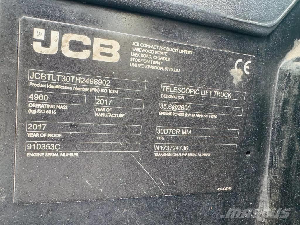 JCB 30 D Rukovanje materijalom – ostalo