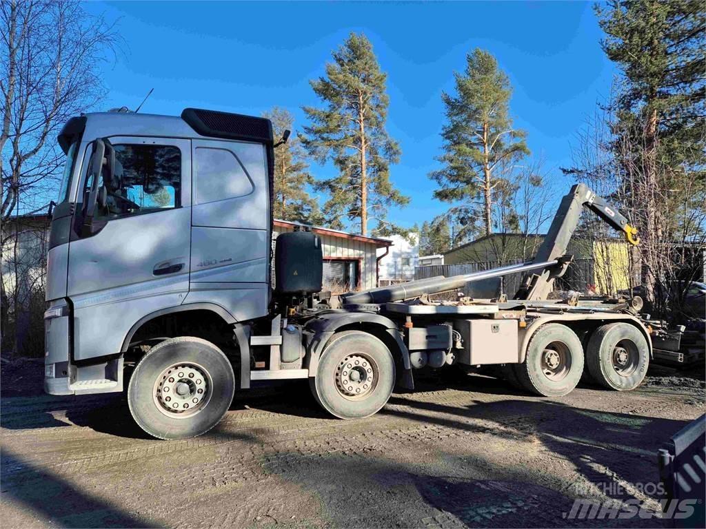 Volvo FH460 Rol kiper kamioni s kukama za dizanje