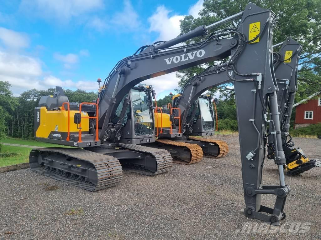 Volvo EC 140 EL Bageri gusjeničari