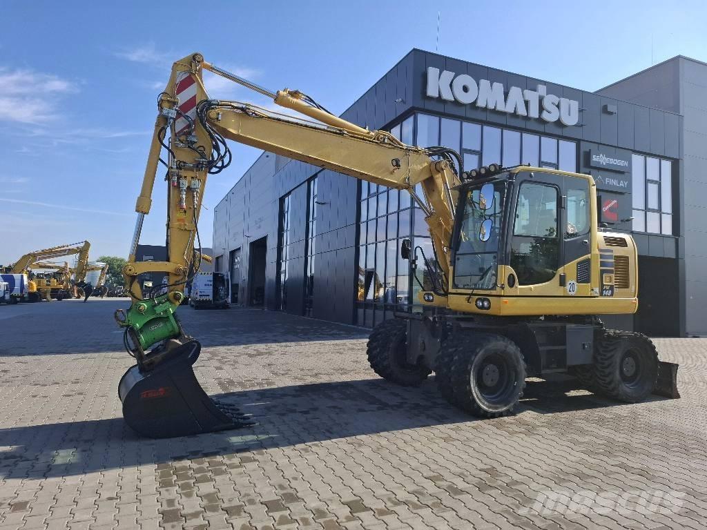 Komatsu PW 148-10 Bageri na kotačima