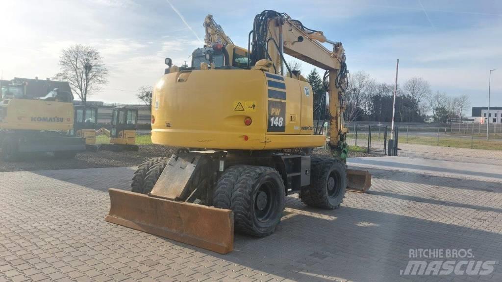 Komatsu PW 148-10 Bageri na kotačima