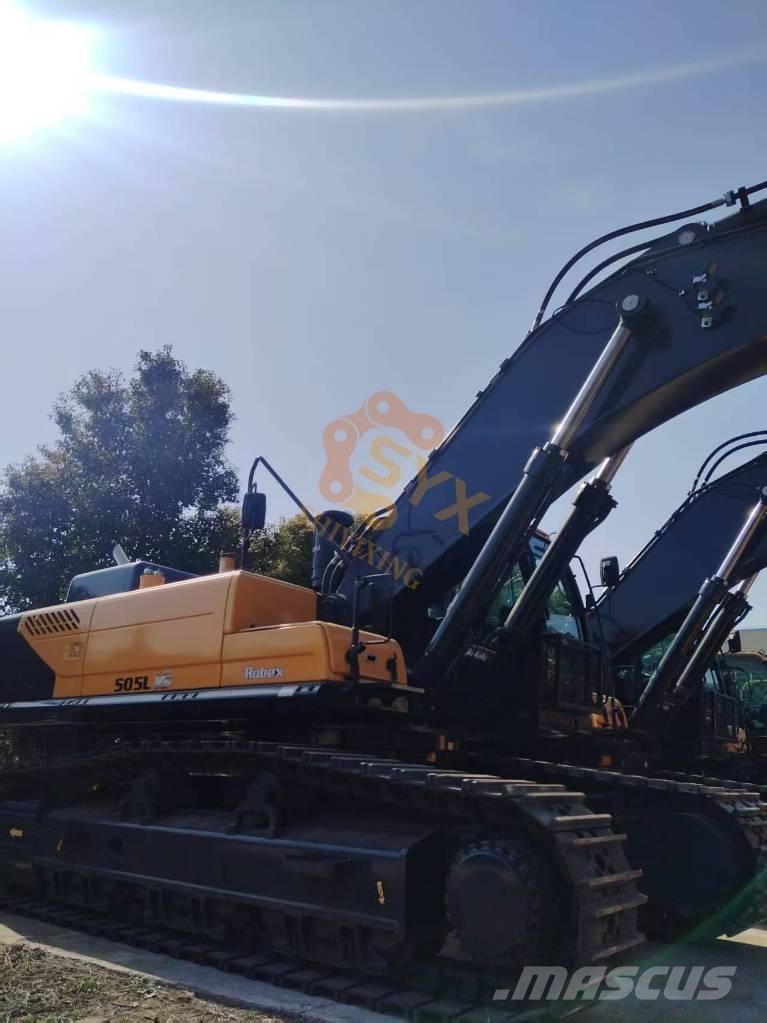 Hyundai R 505 L VS Bageri gusjeničari