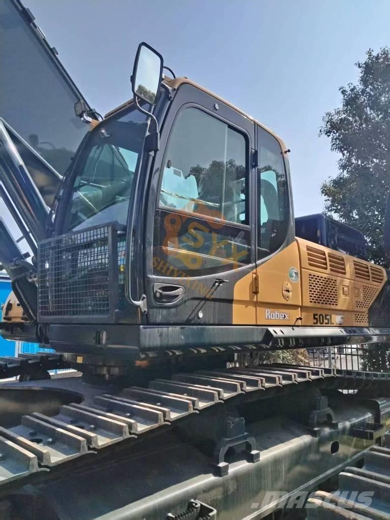 Hyundai R 505 L VS Bageri gusjeničari