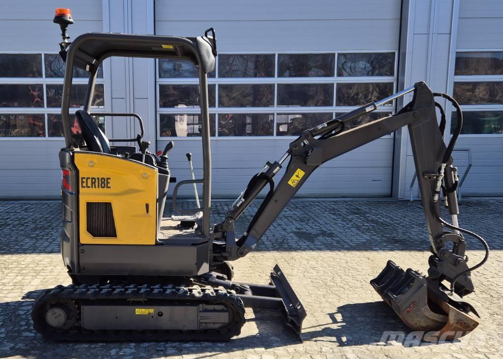 Volvo ECR 18 E Mini bageri <7t