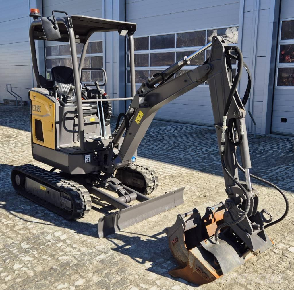 Volvo ECR 18 E Mini bageri <7t