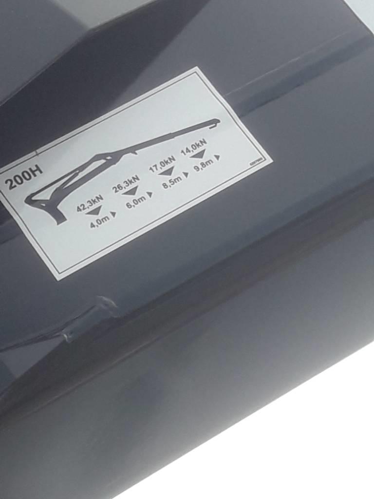 Komatsu 200H Harvester šumarske dizalice