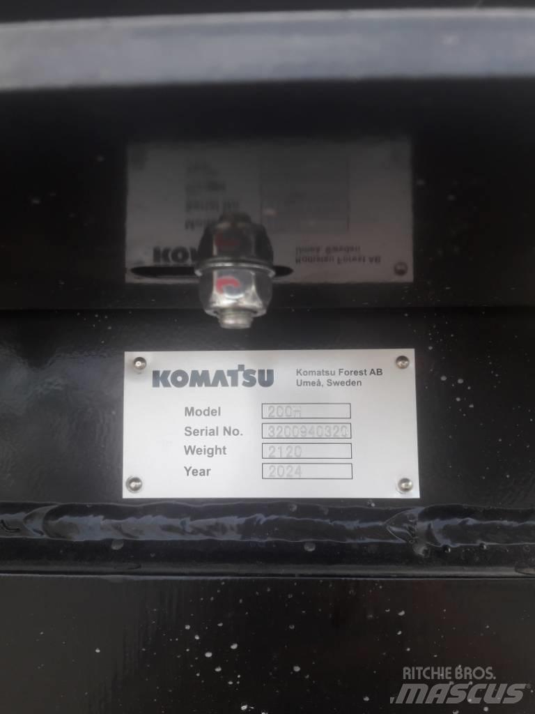 Komatsu 200H Harvester šumarske dizalice