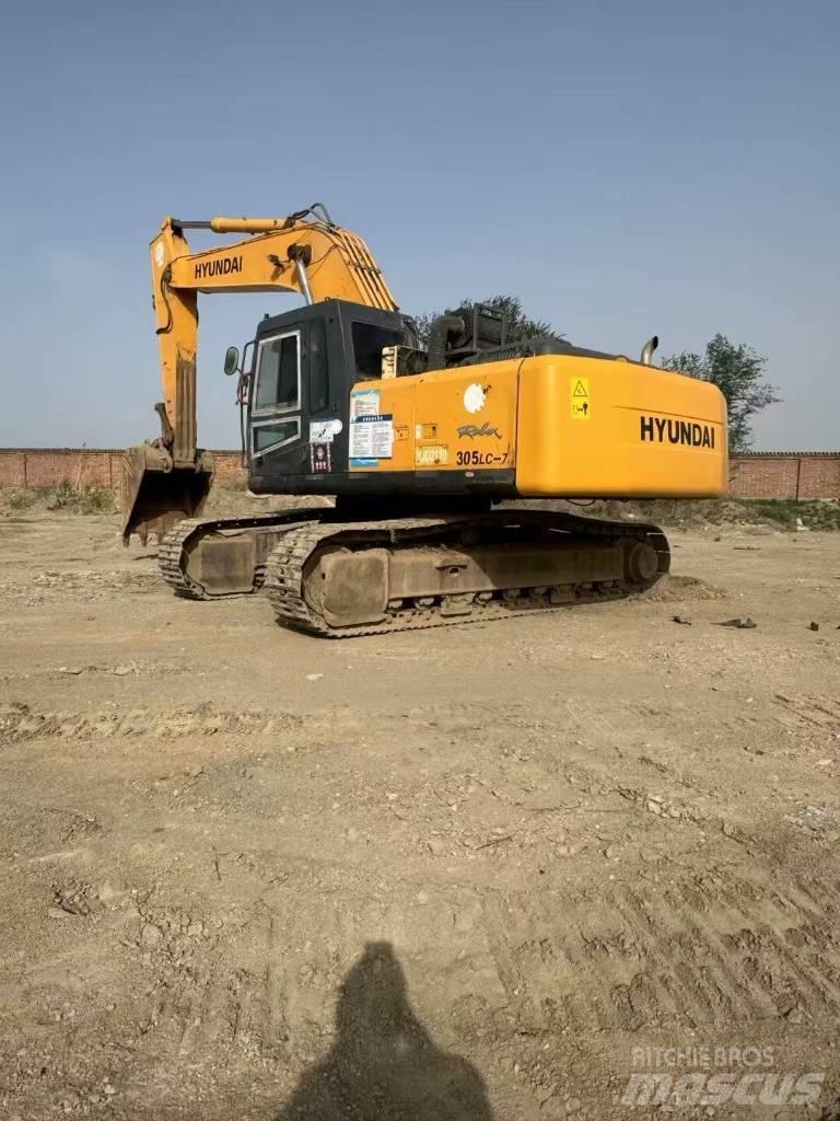 Hyundai R305lc-7 Bageri gusjeničari