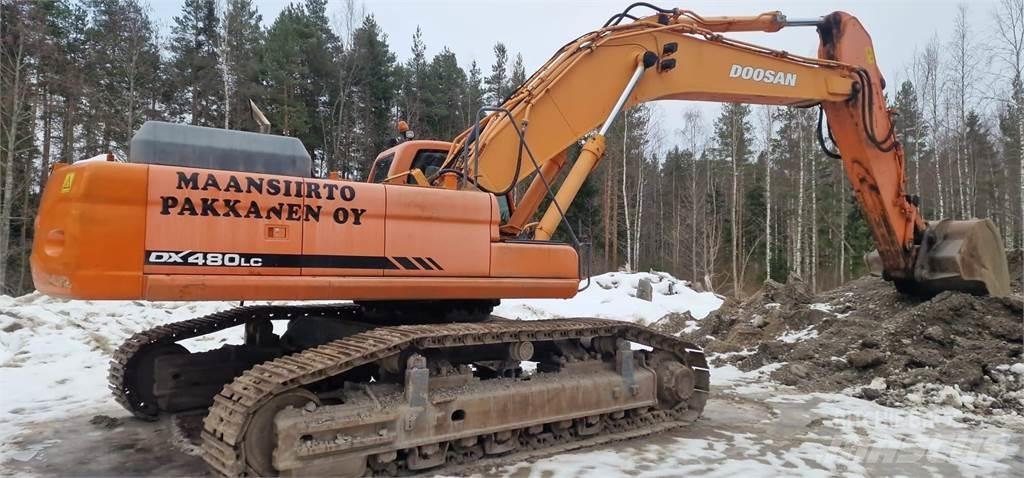 Doosan DX 480 LC Bageri gusjeničari