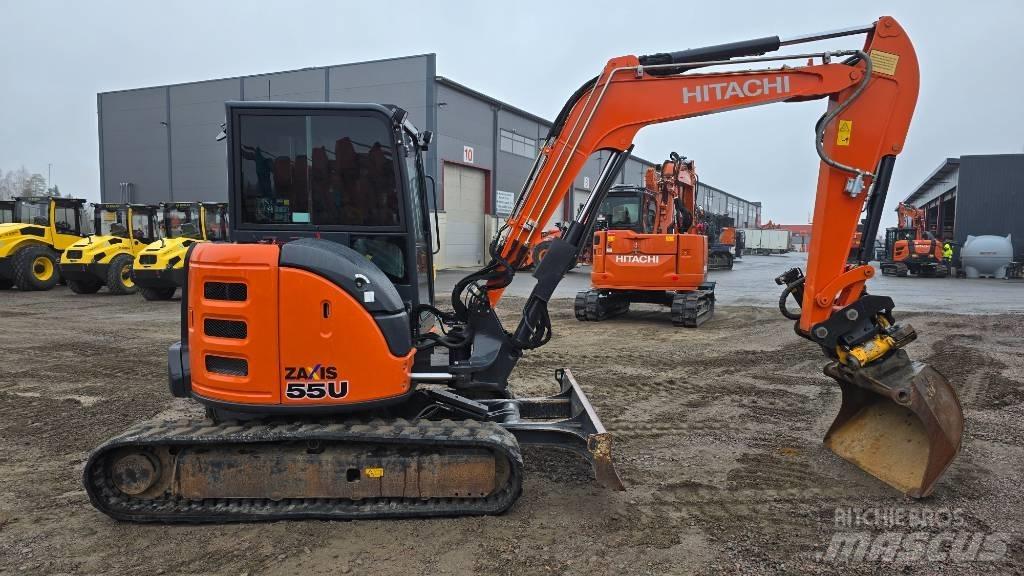 Hitachi ZX55-5A CLR Mini bageri <7t