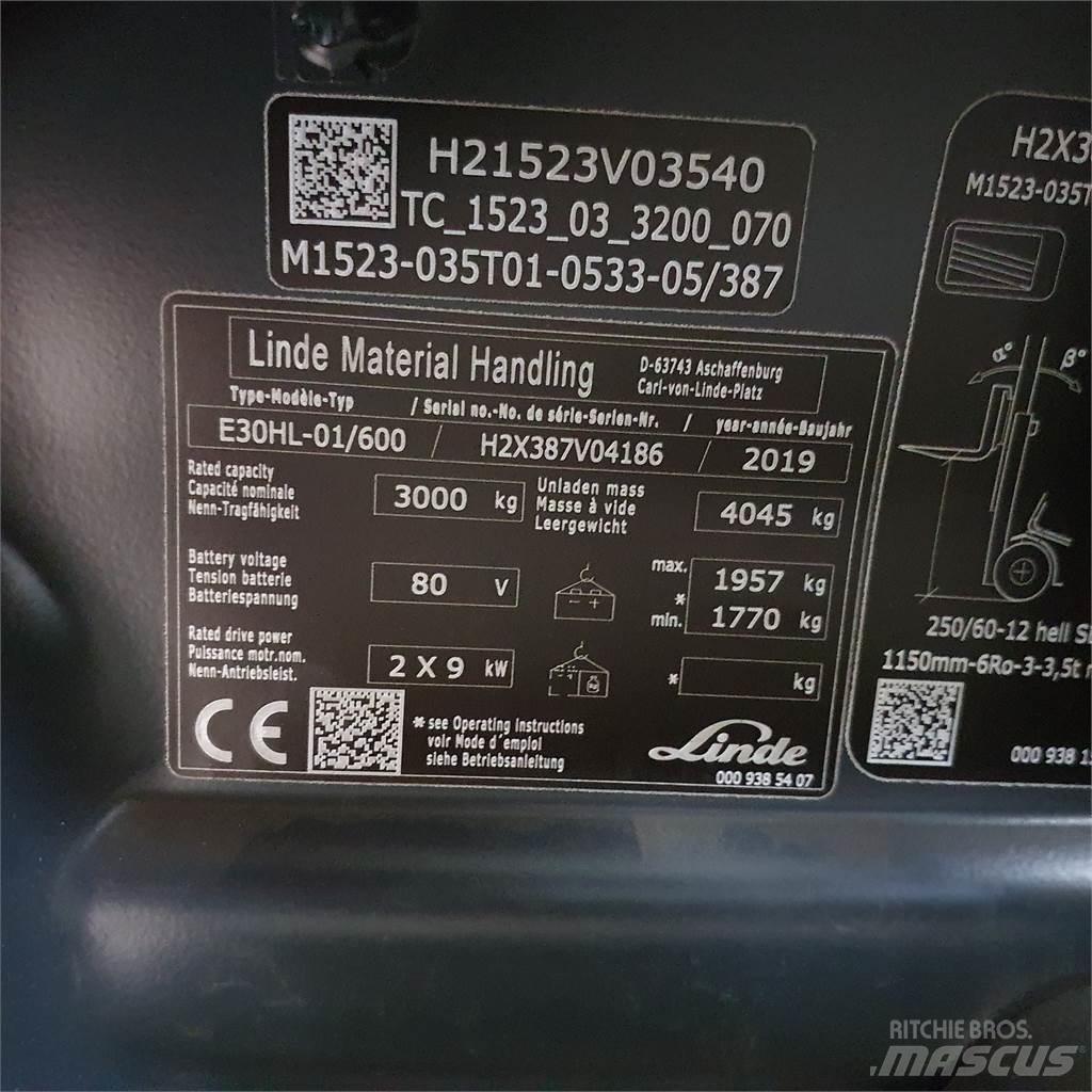 Linde #N/A Električni viličari