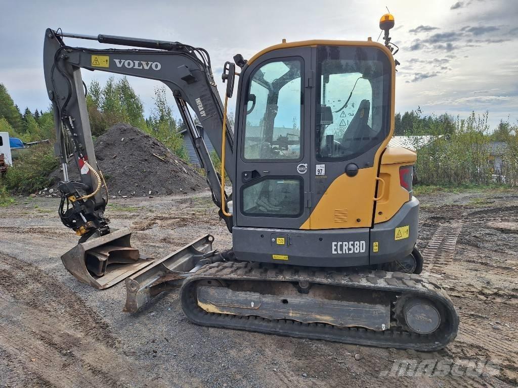 Volvo ECR 58 D Mini bageri <7t