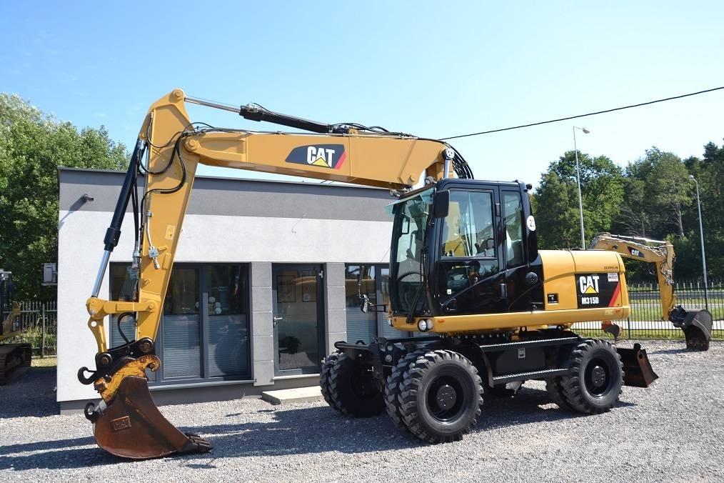 CAT M 315 D Bageri na kotačima
