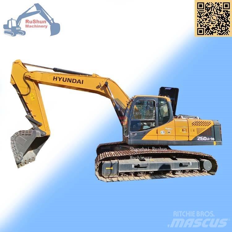 Hyundai 260 LC Bageri gusjeničari