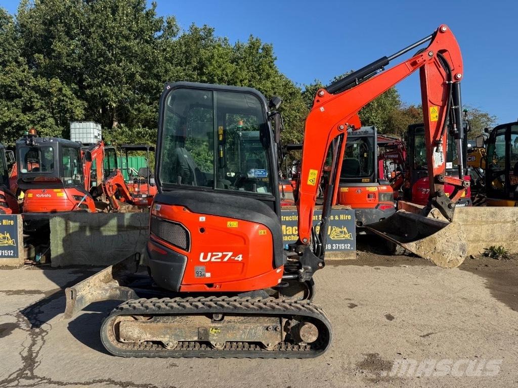 Kubota U 27-4 Mini bageri <7t