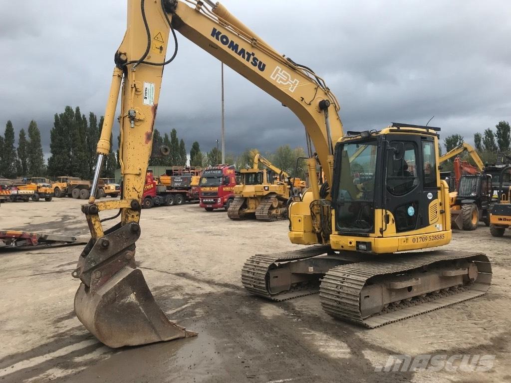 Komatsu PC 138 US-8 Bageri gusjeničari