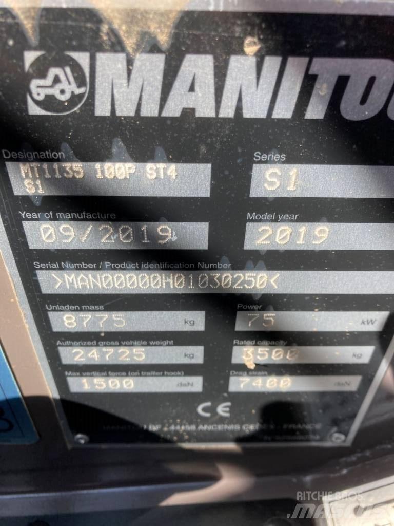 Manitou MT 1135 Teleskopski viličari