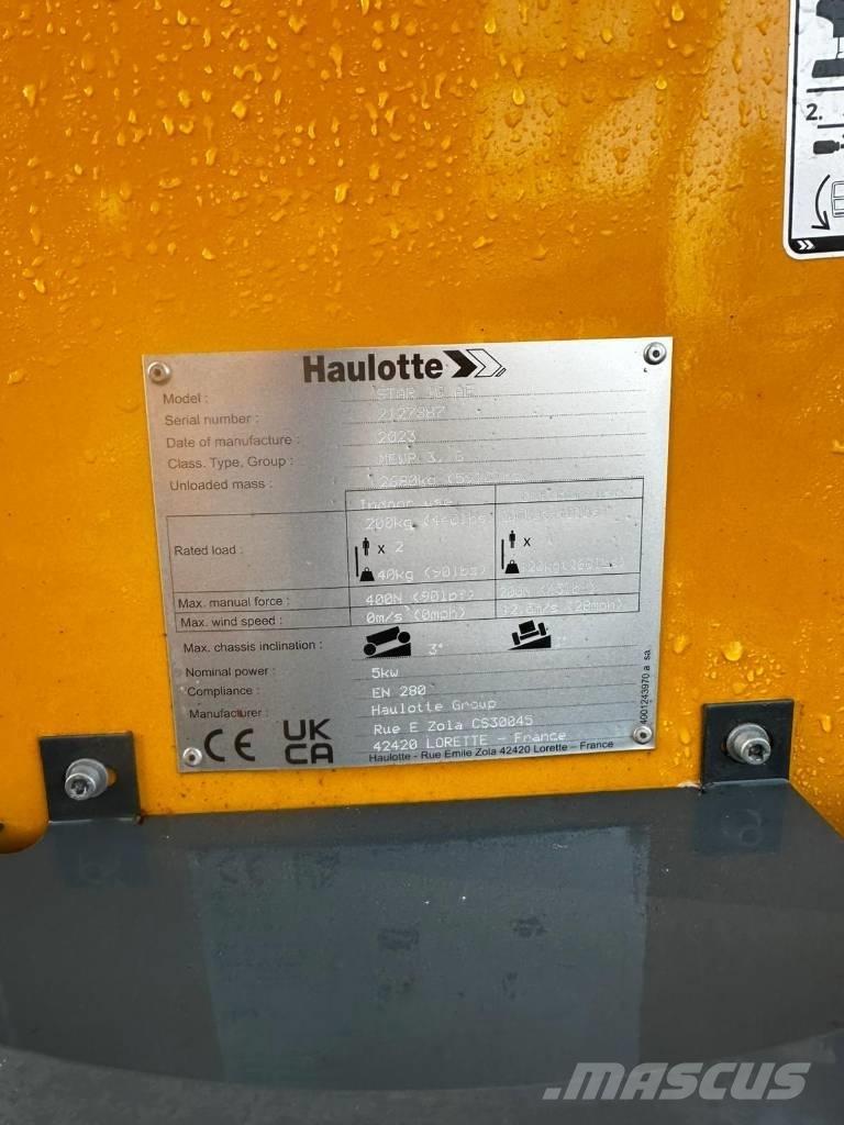 Haulotte Star 10 Vertikalne radne podizne platforme