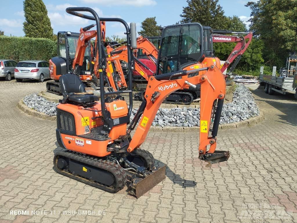 Kubota K008-5 Mini bageri <7t
