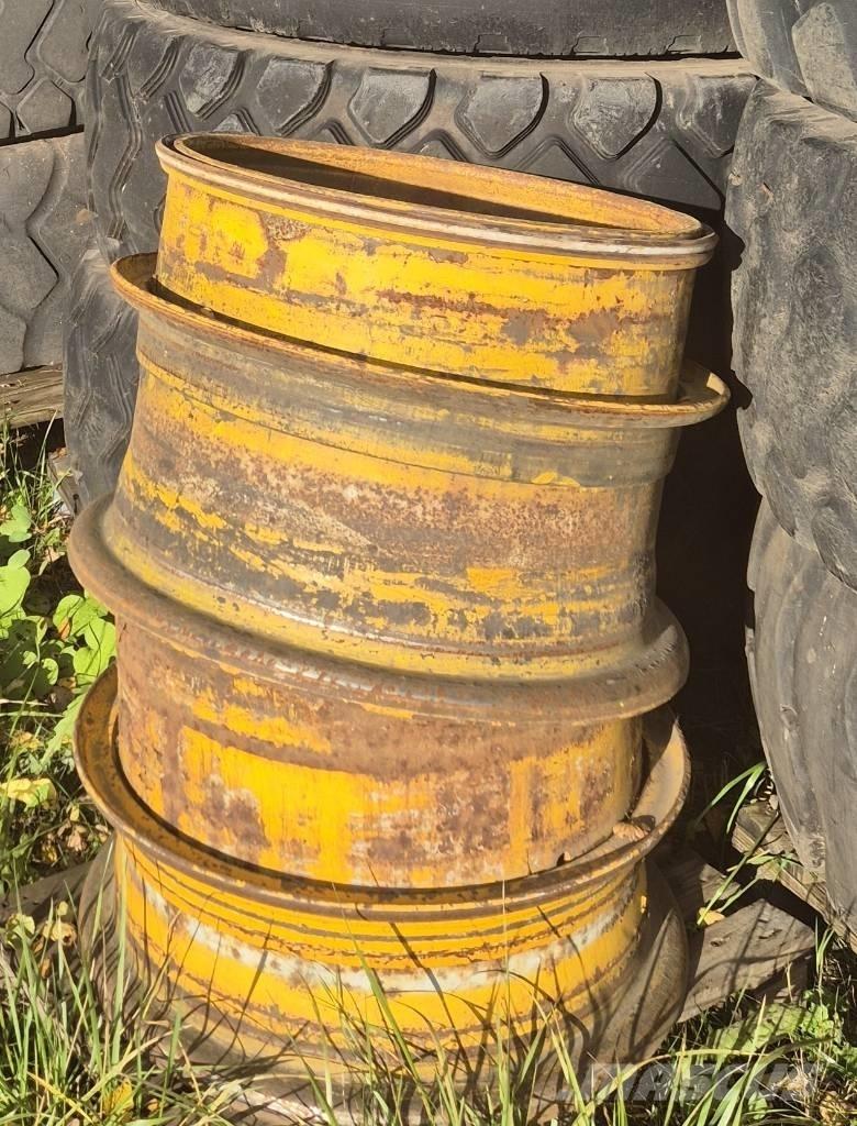 JCB 436 Gume, kotači i naplatci