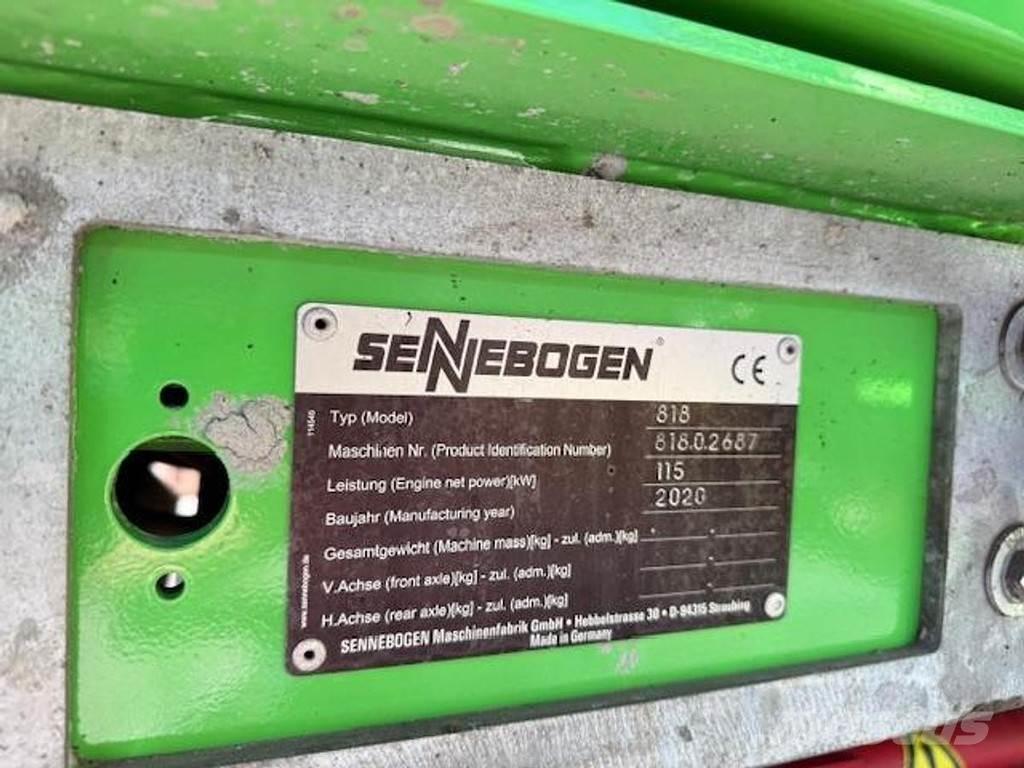 Sennebogen 818 E Bageri za manipuliranje materijalom / otpadom