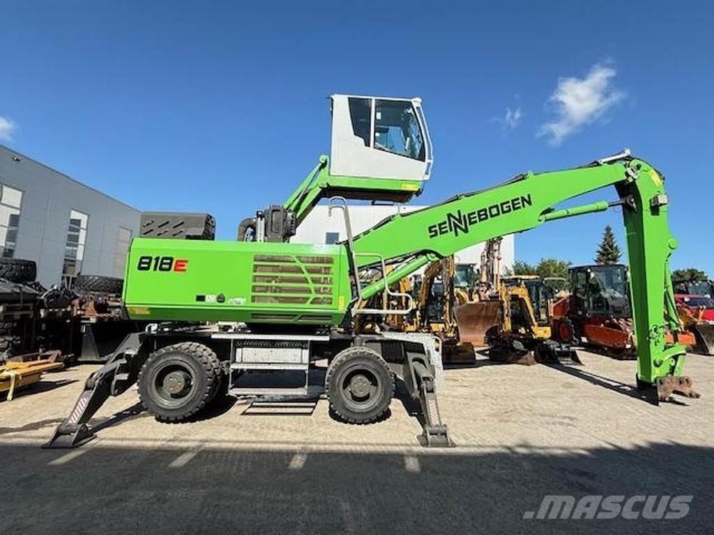 Sennebogen 818 E Bageri za manipuliranje materijalom / otpadom