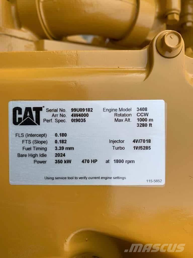 CAT 3408 DITA Brodske jedinice motora