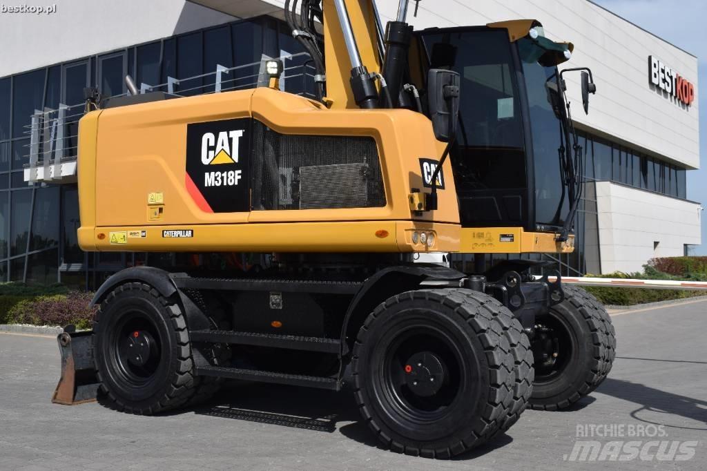 CAT M 318 F Bageri na kotačima
