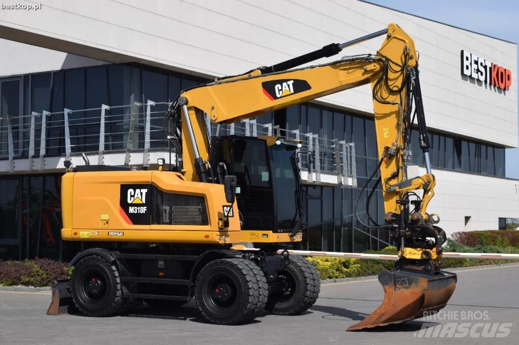 CAT M 318 F Bageri na kotačima
