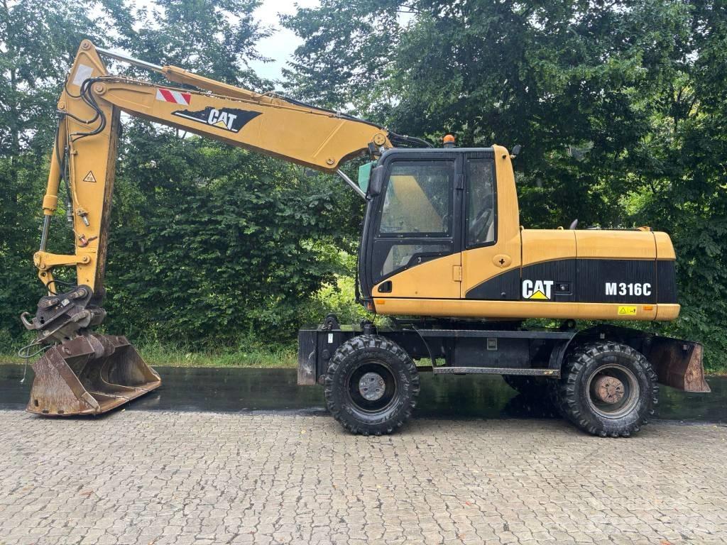 CAT M 316 C Bageri na kotačima