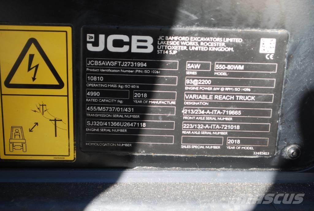 JCB 550-80 Teleskopski viličari