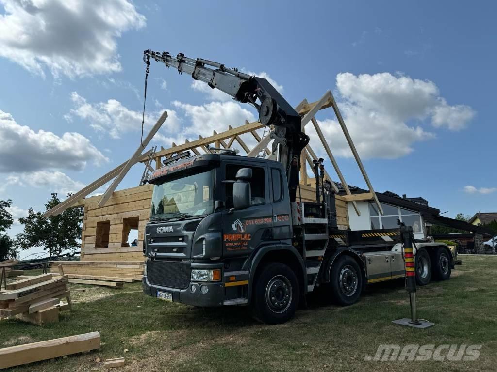 Scania P 460 Demontažnii kamioni za podizanje kabela
