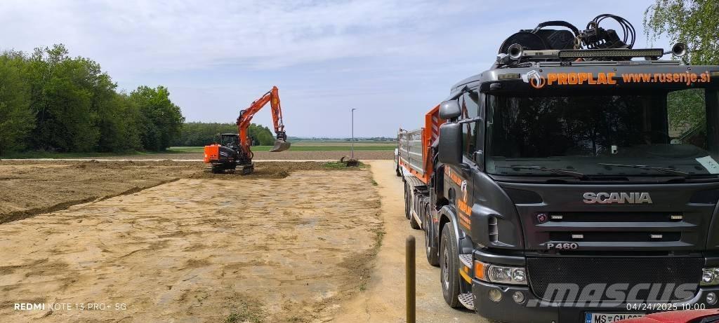 Scania P 460 Demontažnii kamioni za podizanje kabela