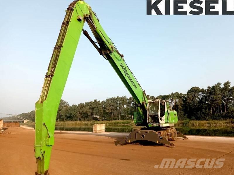 Sennebogen 830 E Bageri za manipuliranje materijalom / otpadom