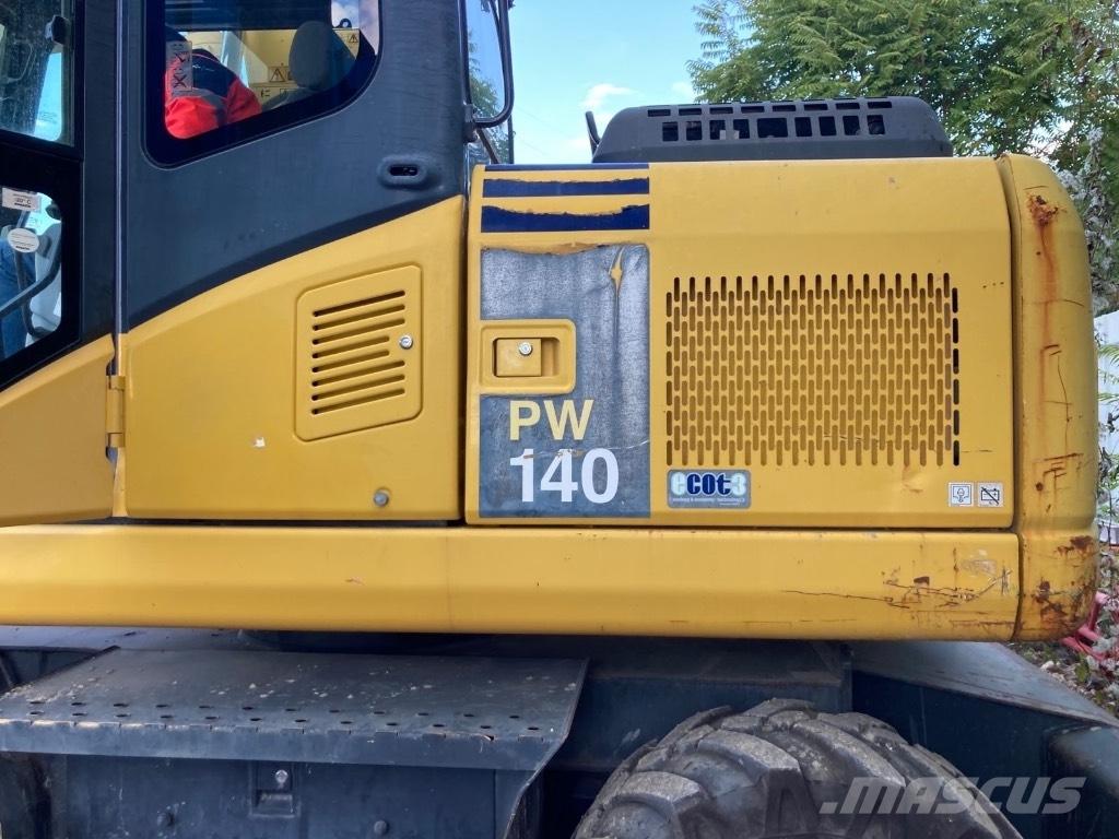 Komatsu PW 140-7 Bageri na kotačima