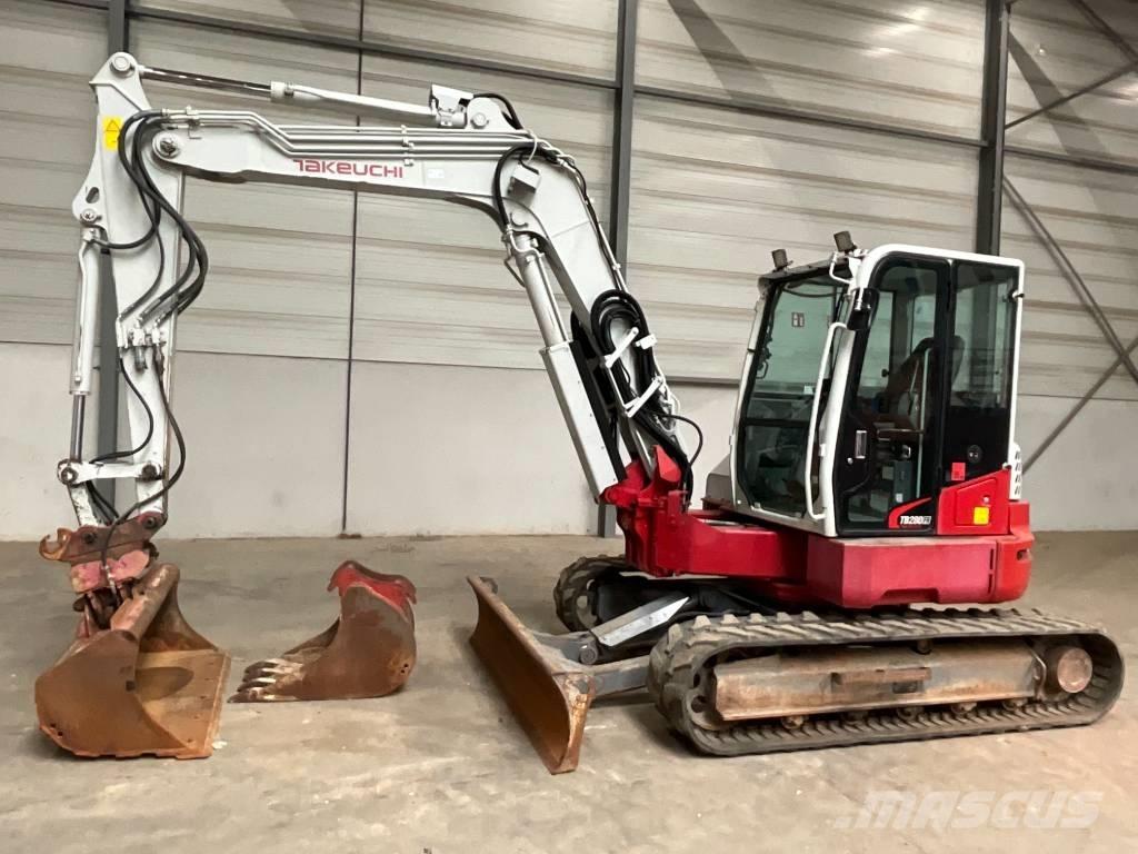Takeuchi TB 280 FR Midi bageri 7t – 12t