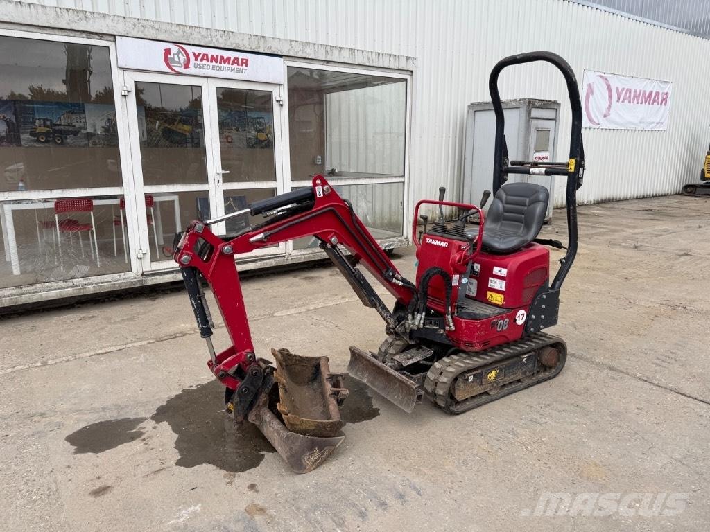 Yanmar SV08 (1D879) Mini bageri <7t