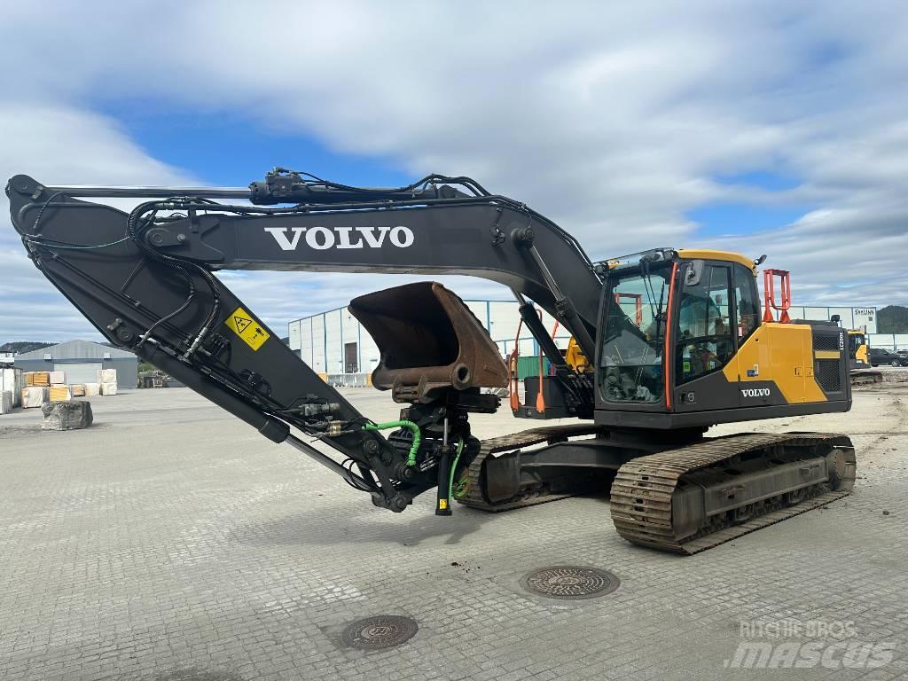 Volvo EC 200 EL Bageri gusjeničari