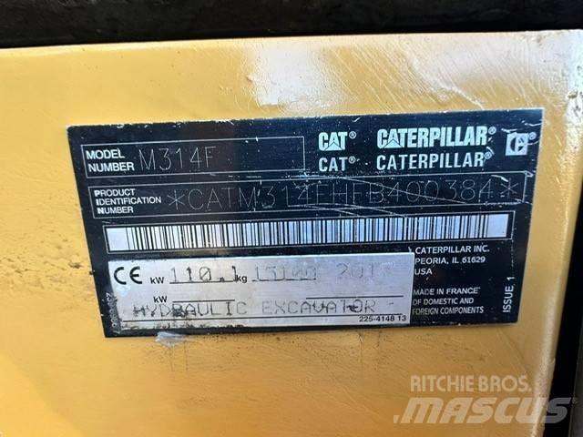CAT M 314 F Bageri na kotačima