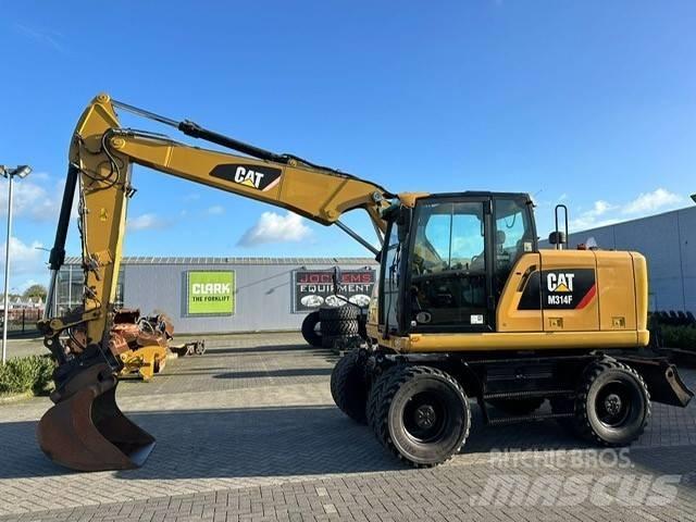 CAT M 314 F Bageri na kotačima