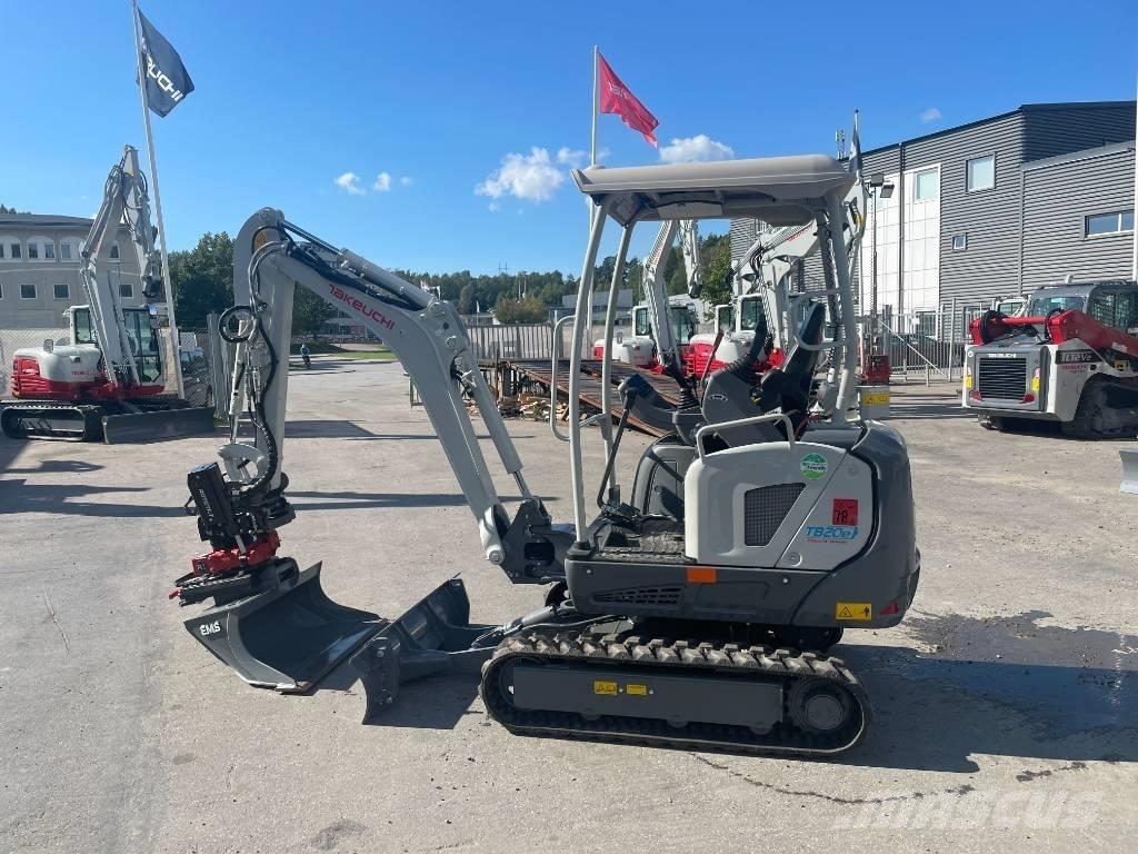 Takeuchi TB 20 E Mini bageri <7t