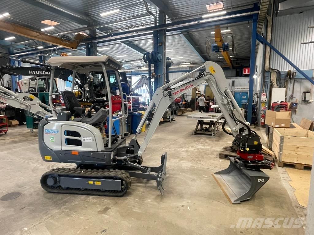 Takeuchi TB 20 E Mini bageri <7t