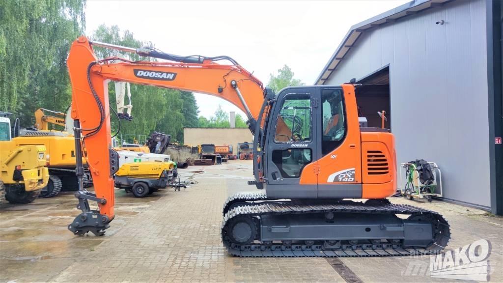 Doosan DX 140 LCR Bageri gusjeničari