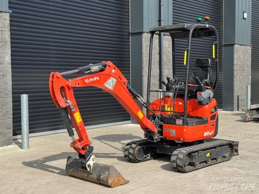 Kubota U 17-3a Mini bageri <7t
