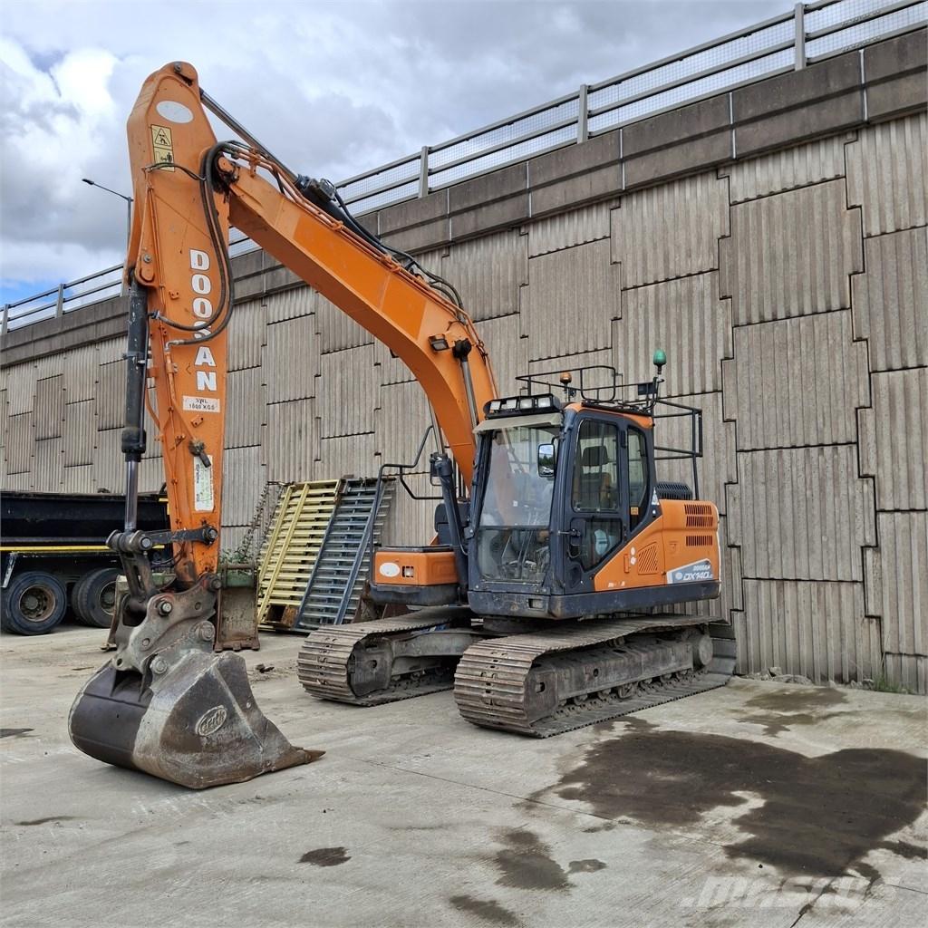 Doosan DX 140 LC Bageri gusjeničari