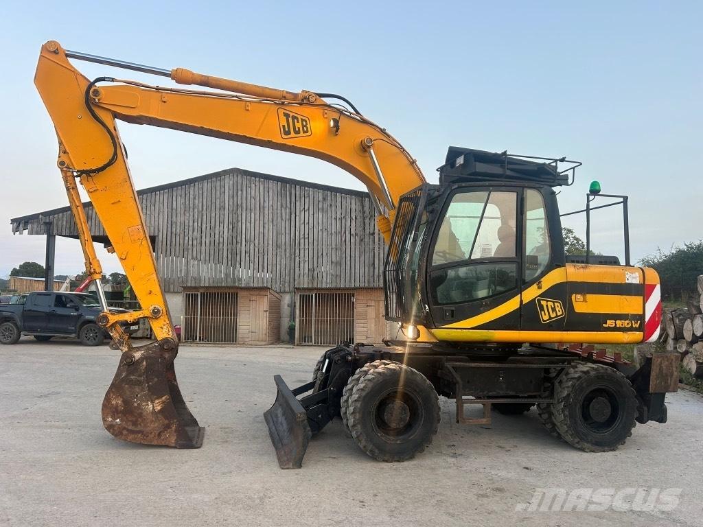 JCB JS 160 W Bageri na kotačima