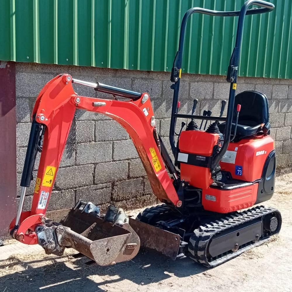 Kubota K 008-3 Mini bageri <7t