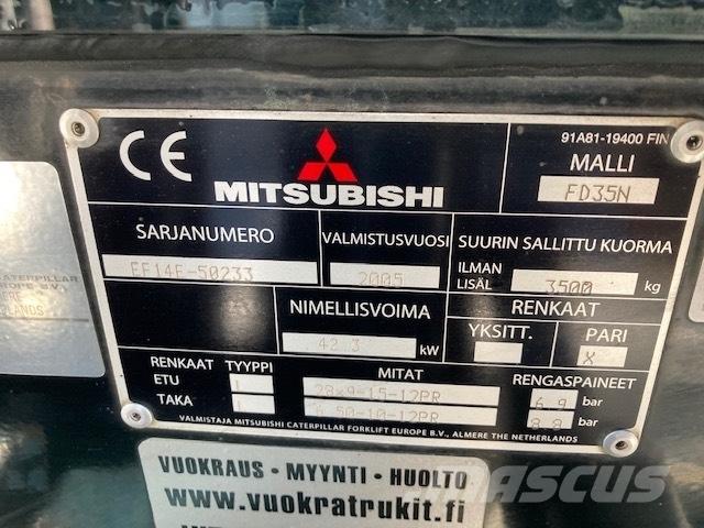 Mitsubishi FD35N Dizelski viličari