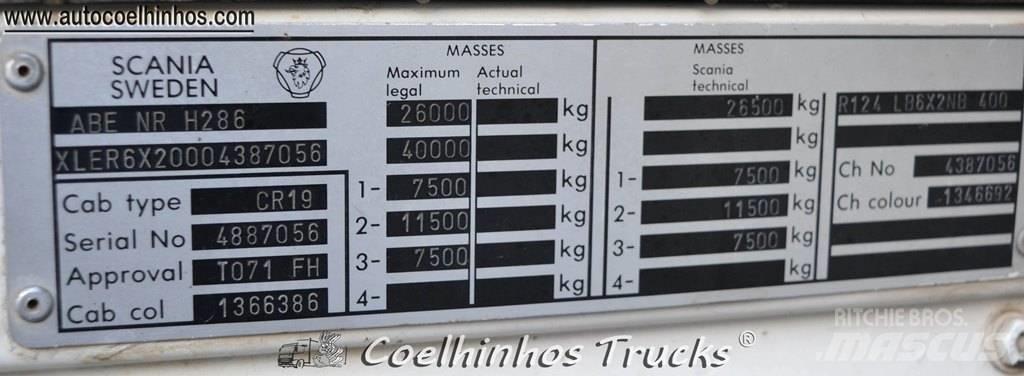 Scania 124L 400 Kamioni-šasije
